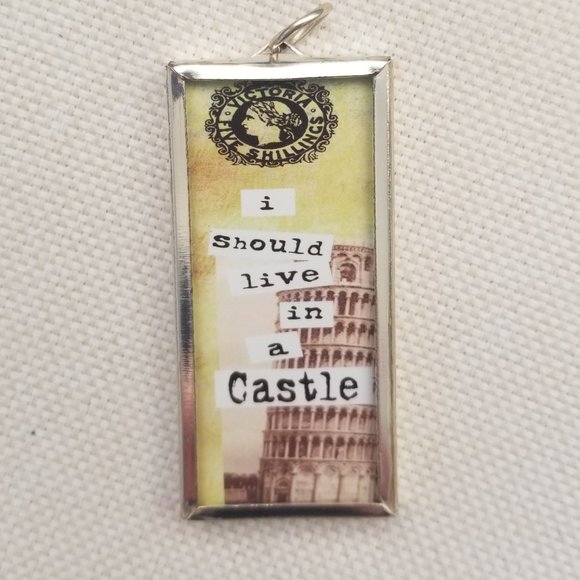 Princess Attitude 2-sided Charm / Pendant - Picture 7 of 8